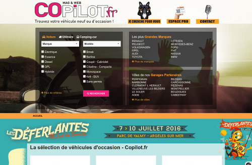 Copilot.fr annonces sur internet