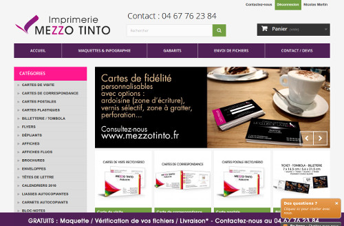 Mezzo Tinto : imprimerie en ligne