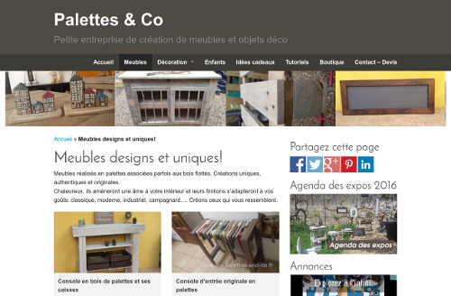 Palettes And Co: Meubles et objets déco - Béziers